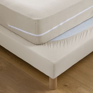 LA REDOUTE INTERIEURS - Volledige Matrashoes - Beige - 100% Gekamd Katoen Jersey