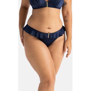 Bikinislip Punta Carena DORINA.  materiaal. Maten XL. Blauw kleur