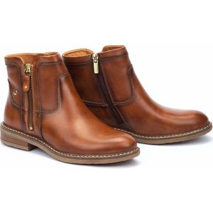 Leren bottines Aldaya PIKOLINOS. Leer materiaal. Maten 37. Kastanje kleur