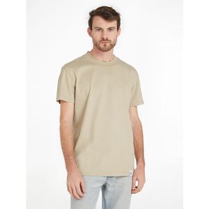 T-shirt met korte mouwen CALVIN KLEIN JEANS. Katoen materiaal. Maten M. Beige kleur