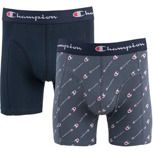 Set van 2 boxershorts CHAMPION. Katoen materiaal. Maten S. Blauw kleur