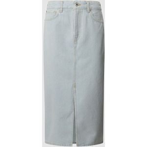 Pepe Jeans - PL901186PG2 - Midirok - Blauw - Katoen - Duurzaam
