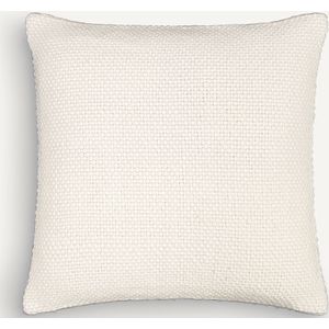 AM.PM. Levio - Kussenhoes - Schuimwit - 100% Wol