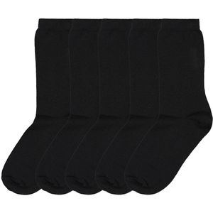 LA REDOUTE COLLECTIONS - Kousen - Zwart - Katoen - Set van 5 paar