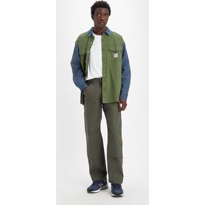 Jeans timmerman workwear LEVI'S. Katoen materiaal. Maten Maat 36 (US) - Lengte 32. Groen kleur
