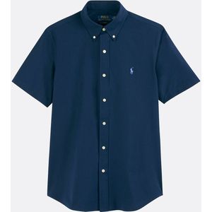 POLO RALPH LAUREN - Aansluitend Hemd - Marineblauw - Katoen