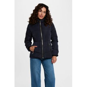 Kort, getailleerd jack MORGAN. Polyester materiaal. Maten 34 FR - 32 EU. Blauw kleur