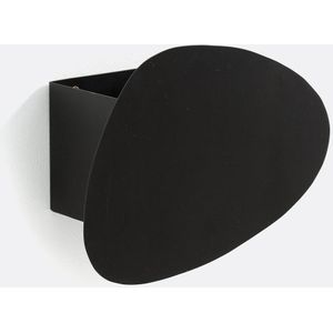 Pavo - Wand Bloempotten - Zwart - Metaal - Set van 3