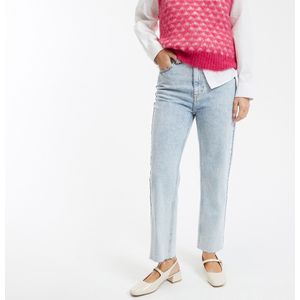 LA REDOUTE COLLECTIONS - Rechte 7/8 Jeans - Blauw - Denim