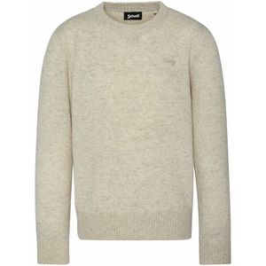 Trui met ronde hals Lance1 SCHOTT. Wol materiaal. Maten L. Beige kleur