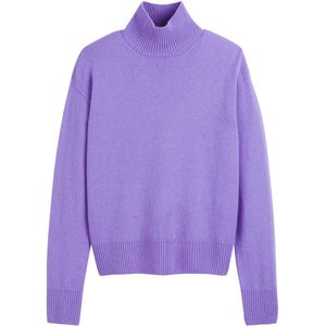 LA REDOUTE COLLECTIONS - Gebreide Trui - Violet - Wol