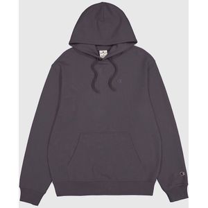 CHAMPION - Hoodie - Grijs - Katoen - Geborduurd Logo