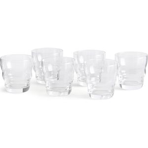 Set van 6 waterglazen, Beldina LA REDOUTE INTERIEURS. Glas materiaal. Maten één maat. Andere kleur