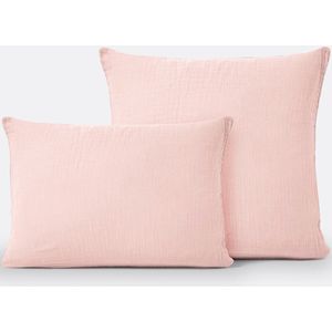 Kumla - Effen Kussensloop - Nude - 100% Katoen - Tetra