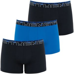 Set van 3 boxershorts, tweede huid ATHENA. Polyamide materiaal. Maten S. Blauw kleur