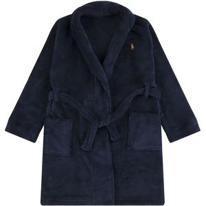 Polo Ralph Lauren - Badjas - Marineblauw - 100% Polyester - Fluwelen Badstof