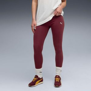 PUMA - ESSENTIAL - Legging - Bordeaux - Katoen