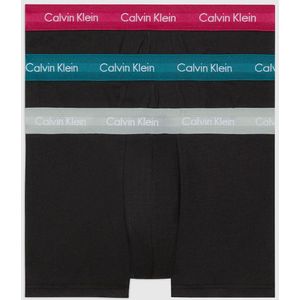Set van 3 boxershorts in katoen met stretch CALVIN KLEIN UNDERWEAR. Katoen materiaal. Maten S. Grijs kleur
