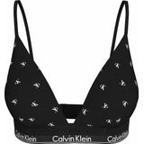 CALVIN KLEIN UNDERWEAR - Triangel-BH - Zwart - Bio Katoen