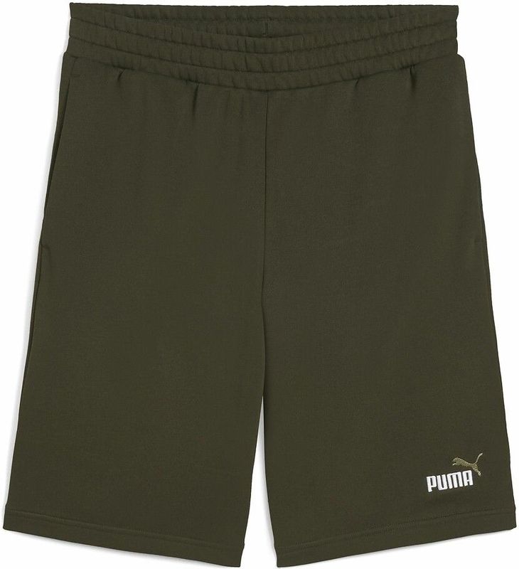 Puma - Ess 2 Color No 1 Logo - Korte Broek - Zwart - Katoen/Gerecycled Polyester
