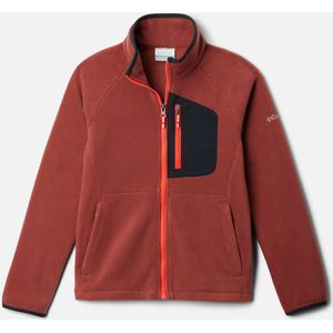 Fleecevest Fast trek COLUMBIA. Polyester materiaal. Maten 10/12 jaar - 138/150 cm. Oranje kleur