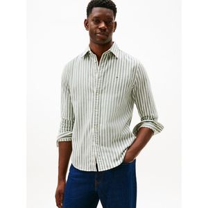 Tommy Hilfiger - FLANNEL STRIPE RF SHIRT - Overhemd - Groen