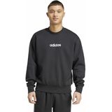 ADIDAS SPORTSWEAR - Essentials Linear - Sweater - Zwart - Katoen
