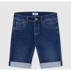 Jeansshort PEPE JEANS. Katoen materiaal. Maten 12 jaar - 150 cm. Blauw kleur