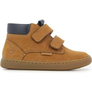 Bottines in leer Play Desert SHOO POM. Leer materiaal. Maten 30. Kastanje kleur