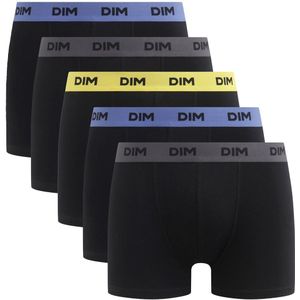 DIM - Boxershorts - Set van 5 - Zwart - Katoen
