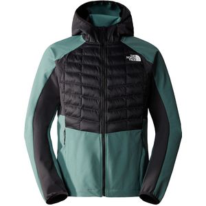 Vest hybride Thermoball met kap. THE NORTH FACE. Polyester materiaal. Maten XS. Groen kleur