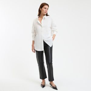 Apolline - Oversized Tuniekhemd - Wit - Katoen