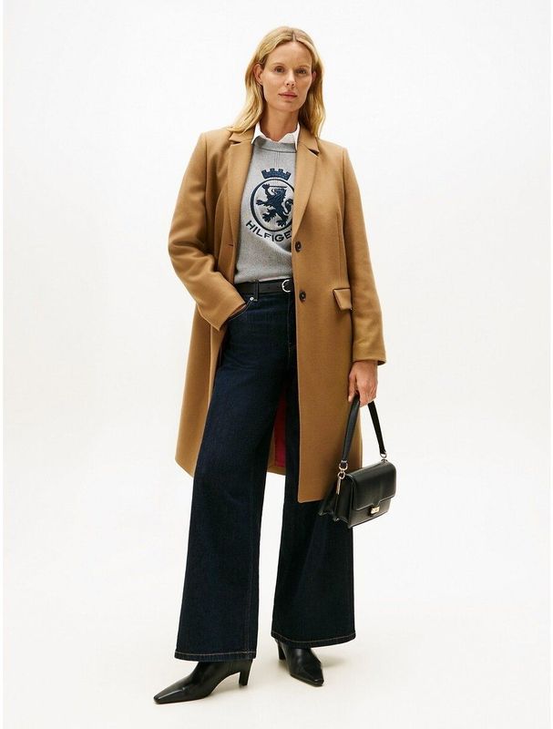 TOMMY HILFIGER Tussenmantel  lichtbruin