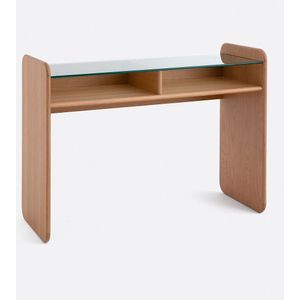 Bureau met gehard glazen blad, Ericson