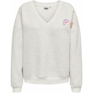 ONLY - Sweater - Beige - Katoen