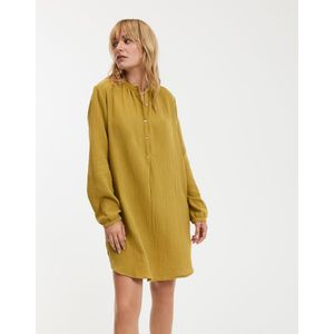 La Redoute Collections - Nachthemd - Olijfgroen - Tetra Materiaal