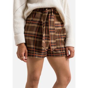 Geruite short Billy SUNCOO. Polyester materiaal. Maten 0(XS). Andere kleur