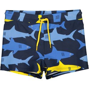 Zwemshort met haaienprint 3-12 jaar LA REDOUTE COLLECTIONS.  materiaal. Maten 10 jaar - 138 cm. Blauw kleur