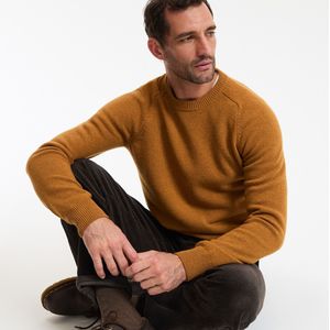 La Redoute Collections - ELIOT - Trui - Kastanje/Oker - Lamswol