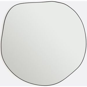 Ornica - Spiegel - Zwart - Metaal