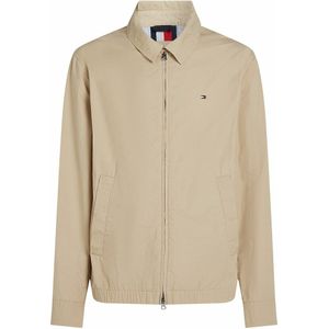 Tommy Hilfiger - IVY JACKET - Kort Jack - Sandalwood - Leren Jassen