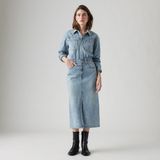 LEVI'S - Hemdjurk - Blauw - Denim - Getailleerd