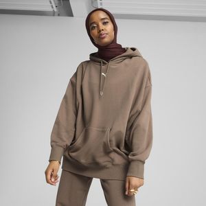PUMA - ESSENTIËLE WARDROBE - Hoodie - Kastanje Kleur - Katoen