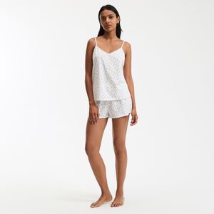 LA REDOUTE COLLECTIONS - Pyjashort - Jersey - Beige - Bloemenprint