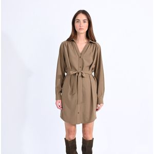 MOLLY BRACKEN - Hemdjurk - Kaki - Polyester