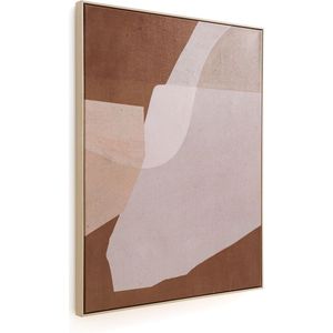 Bedrukte doek 70x100 cm, Emilia LA REDOUTE INTERIEURS. Katoen materiaal. Maten één maat. Multicolor kleur
