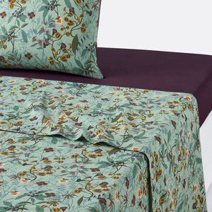 LA REDOUTE INTERIEURS - Laken - Gewassen Katoen - Bloemenprint