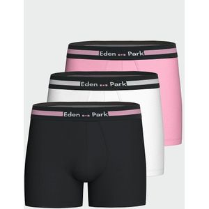 Set van 3 boxershorts EDEN PARK. Katoen materiaal. Maten S. Roze kleur