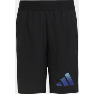 Sportshort ADIDAS SPORTSWEAR. Katoen materiaal. Maten 7/8 jaar - 120/126 cm. Zwart kleur