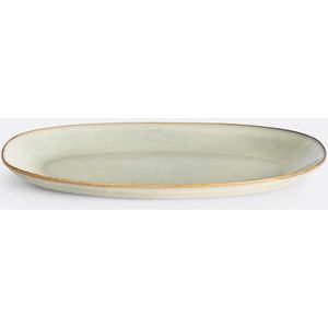 Omora - Dienblad - Beige - Reactief Geglazuurd Aardewerk